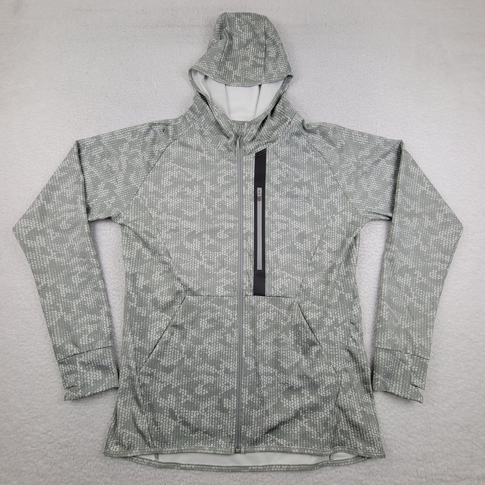 Golite Jacket Mens Medium Hooded Full Zip Stretch Recycled Polyester Spandex